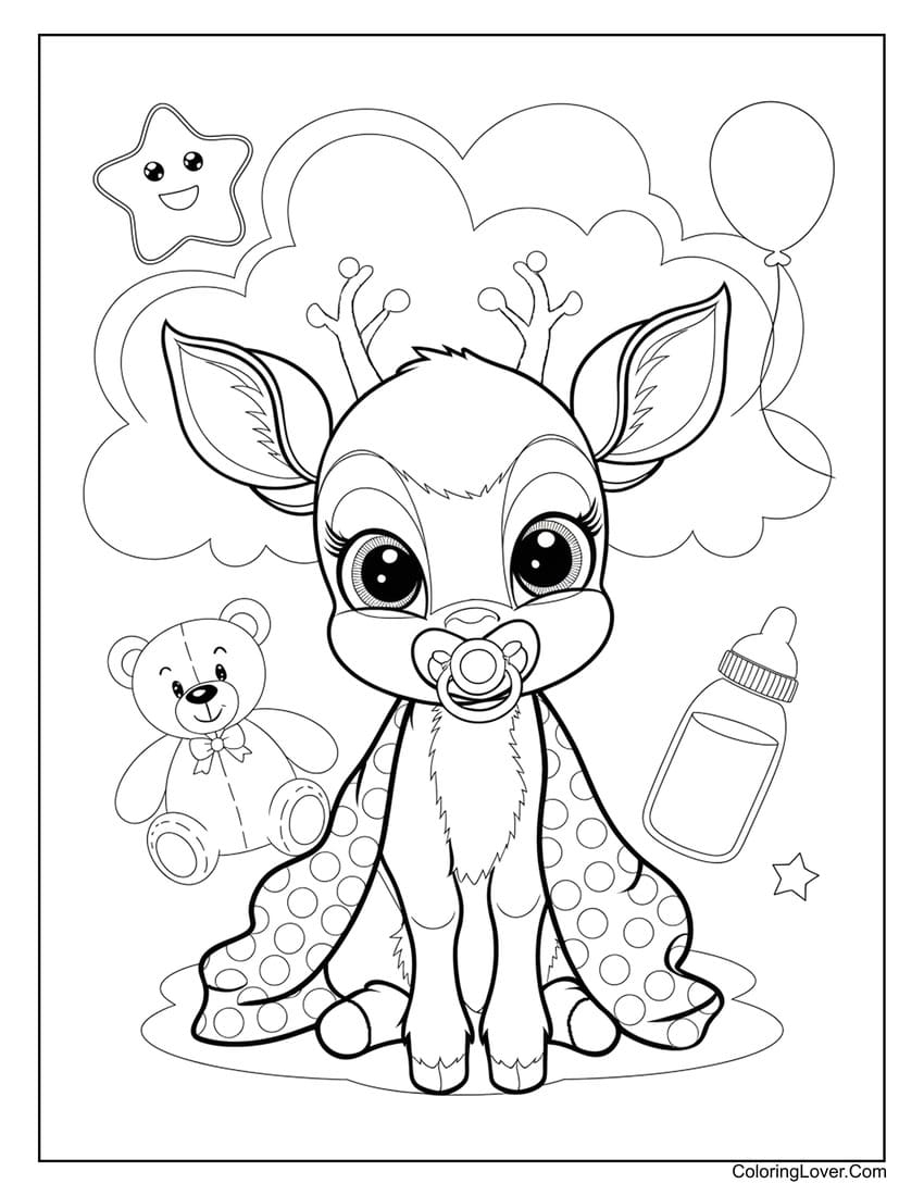 40 Deer Coloring Pages Free Printables For All Ages 40 Deer Coloring Pages Free Printables For All Ages
