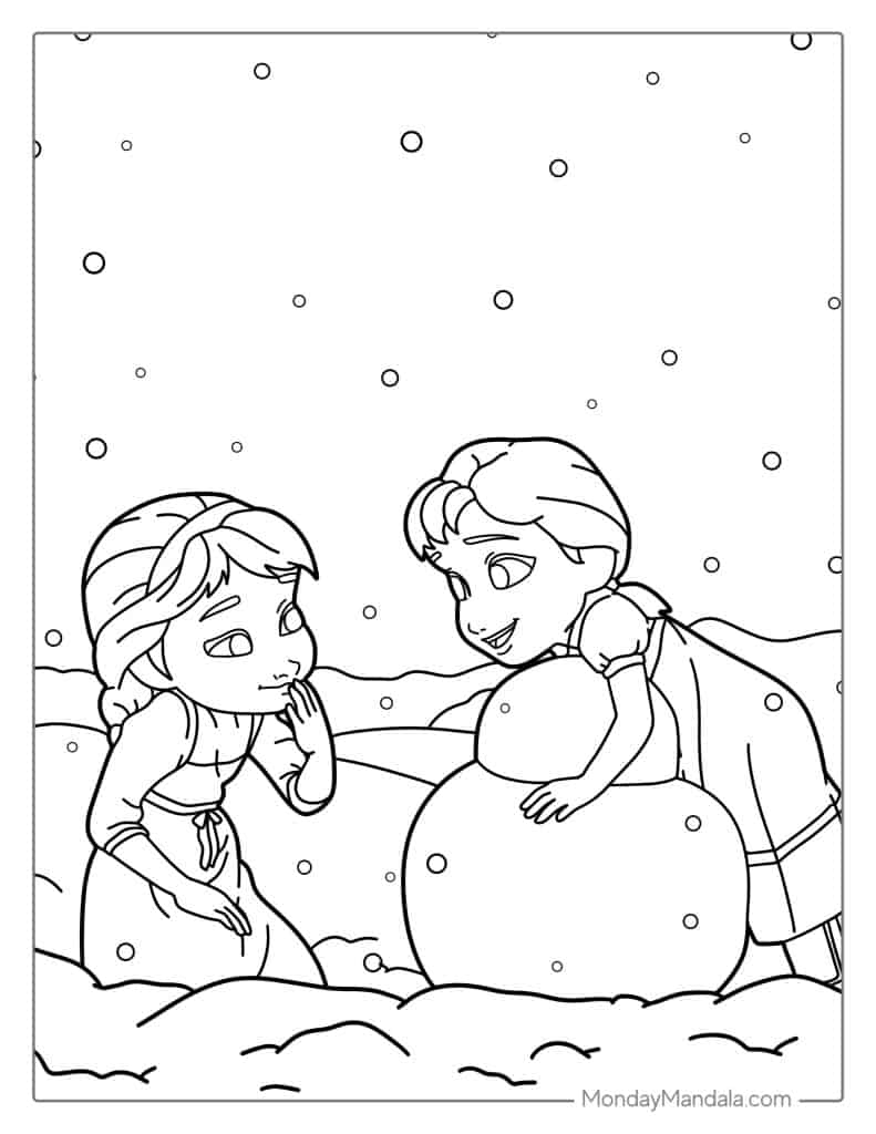 40 Elsa Coloring Pages Free PDF Printables 40 Elsa Coloring Pages Free PDF Printables