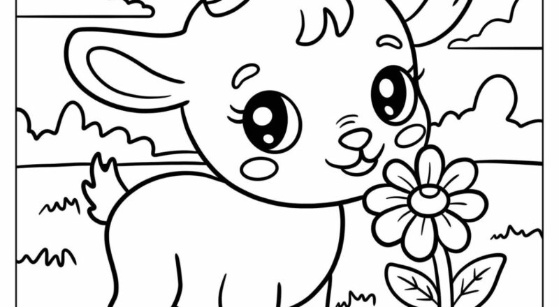 40 Farm Animal Coloring Pages Free PDF Printables