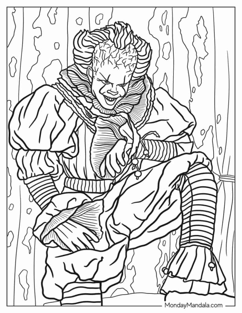 horror movie coloring pages horror movie coloring pages