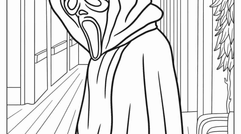 40 Horror Coloring Pages Free PDF Printables