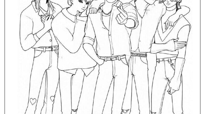 40 KPop Demon Hunters Coloring Pages Free PDF To Print Woo Coloring