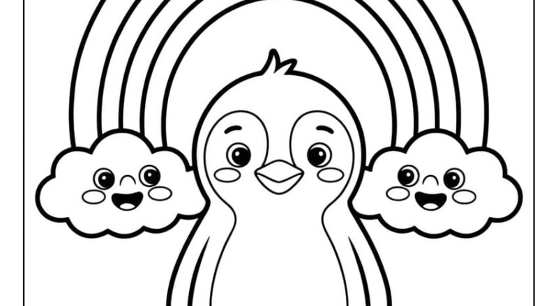 40 Penguin Coloring Pages Free Printables For All Ages