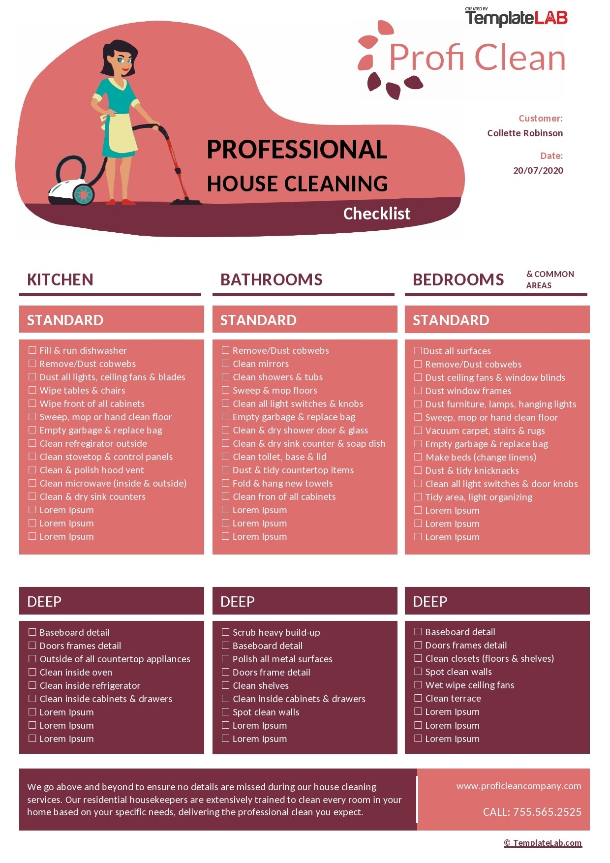 professional house cleaning checklist printable professional house cleaning checklist printable