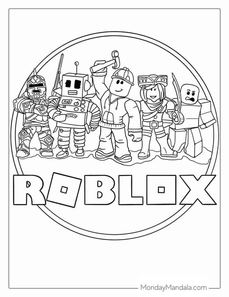 40 Roblox Coloring Pages Free PDF Printables 40 Roblox Coloring Pages Free PDF Printables