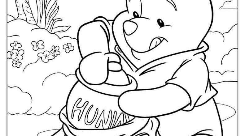 40 Winnie The Pooh Coloring Pages Free PDF Printables
