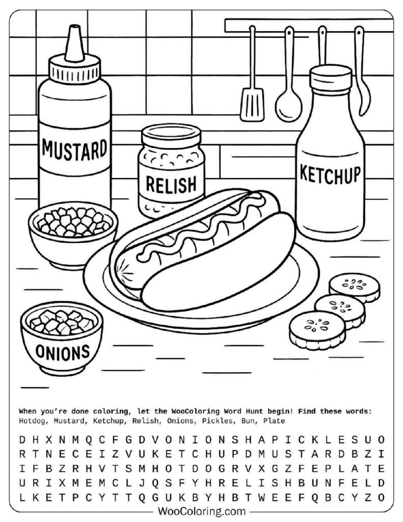 400 Food Coloring Pages Free PDF To Print Woo Coloring 400 Food Coloring Pages Free PDF To Print Woo Coloring