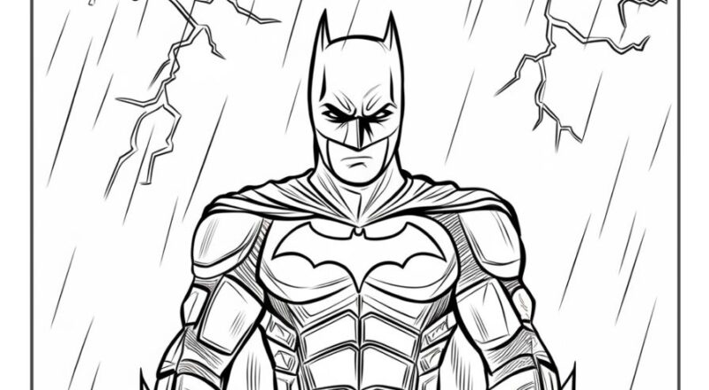 41 Batman Coloring Pages Smooth Draw