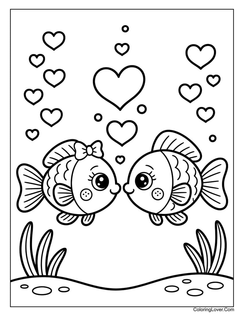 42 Fish Coloring Pages Free Printables For All Ages 