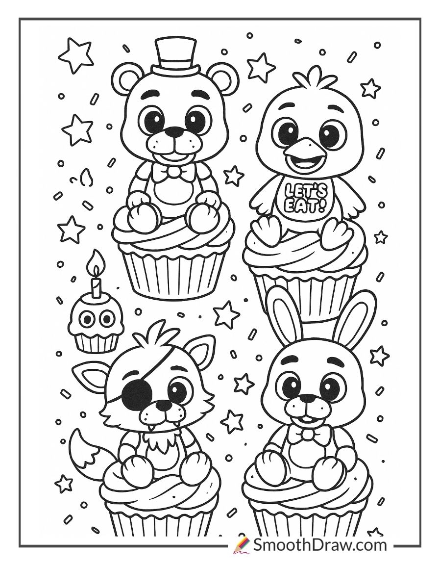 five nights at freddys coloring pages five nights at freddys coloring pages