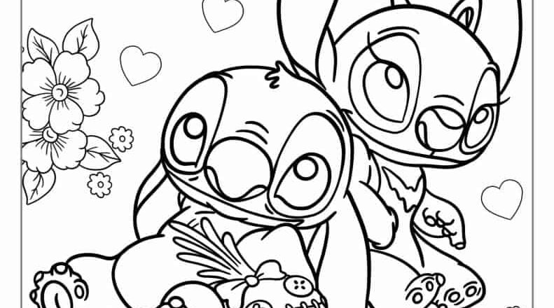 42 Lilo Stitch Coloring Pages Free PDF Printables