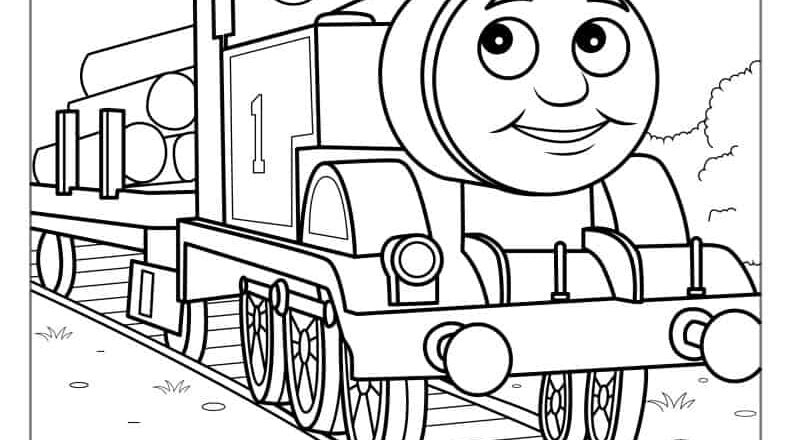42 Thomas Friends Coloring Pages Free PDF Printables