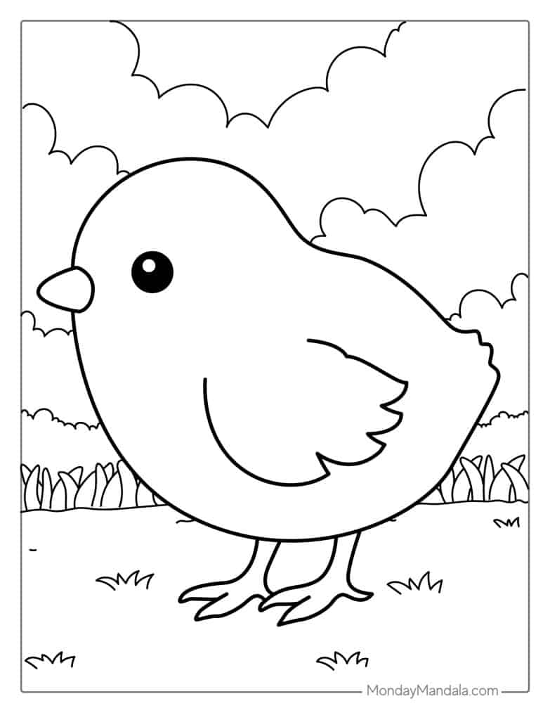 44 Chicken Coloring Pages Free PDF Printables 