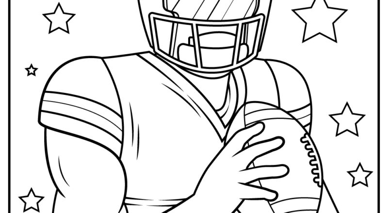 45 Free NFL Football And Super Bowl Coloring Pages To Print