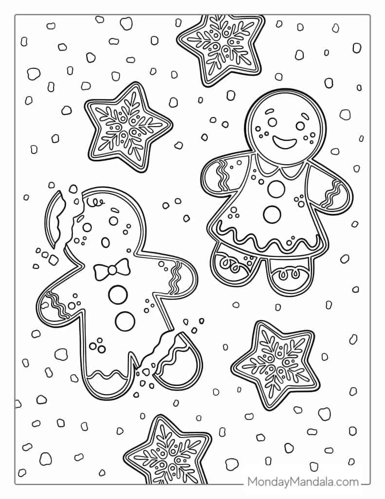 45 Gingerbread Man Coloring Pages Free PDF Printables 45 Gingerbread Man Coloring Pages Free PDF Printables
