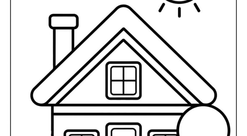 47 House Coloring Pages Free Printables For All Ages