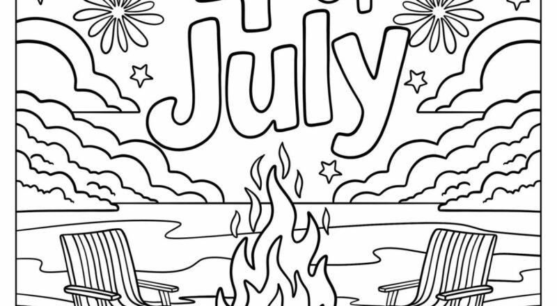 4th Of July Coloring Pages 55 Free PDF Printables