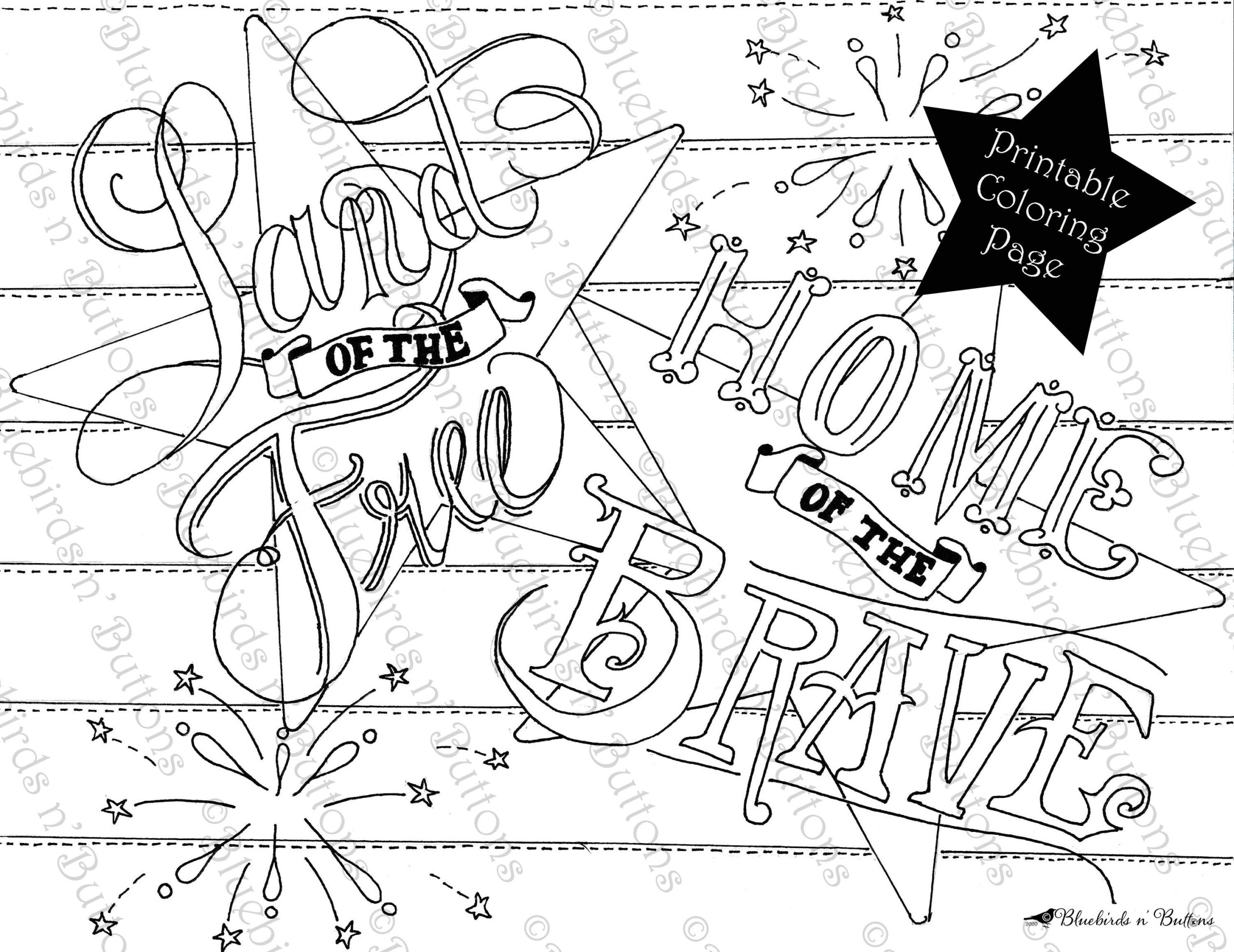 fourth of july coloring pages