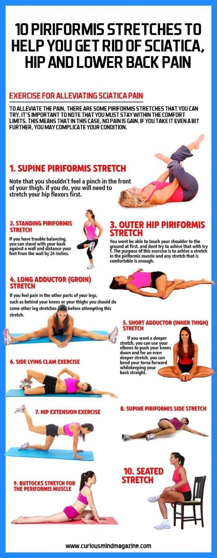 5 Best Stretches And Exercise For Sciatica 5 Best Stretches And Exercise For Sciatica