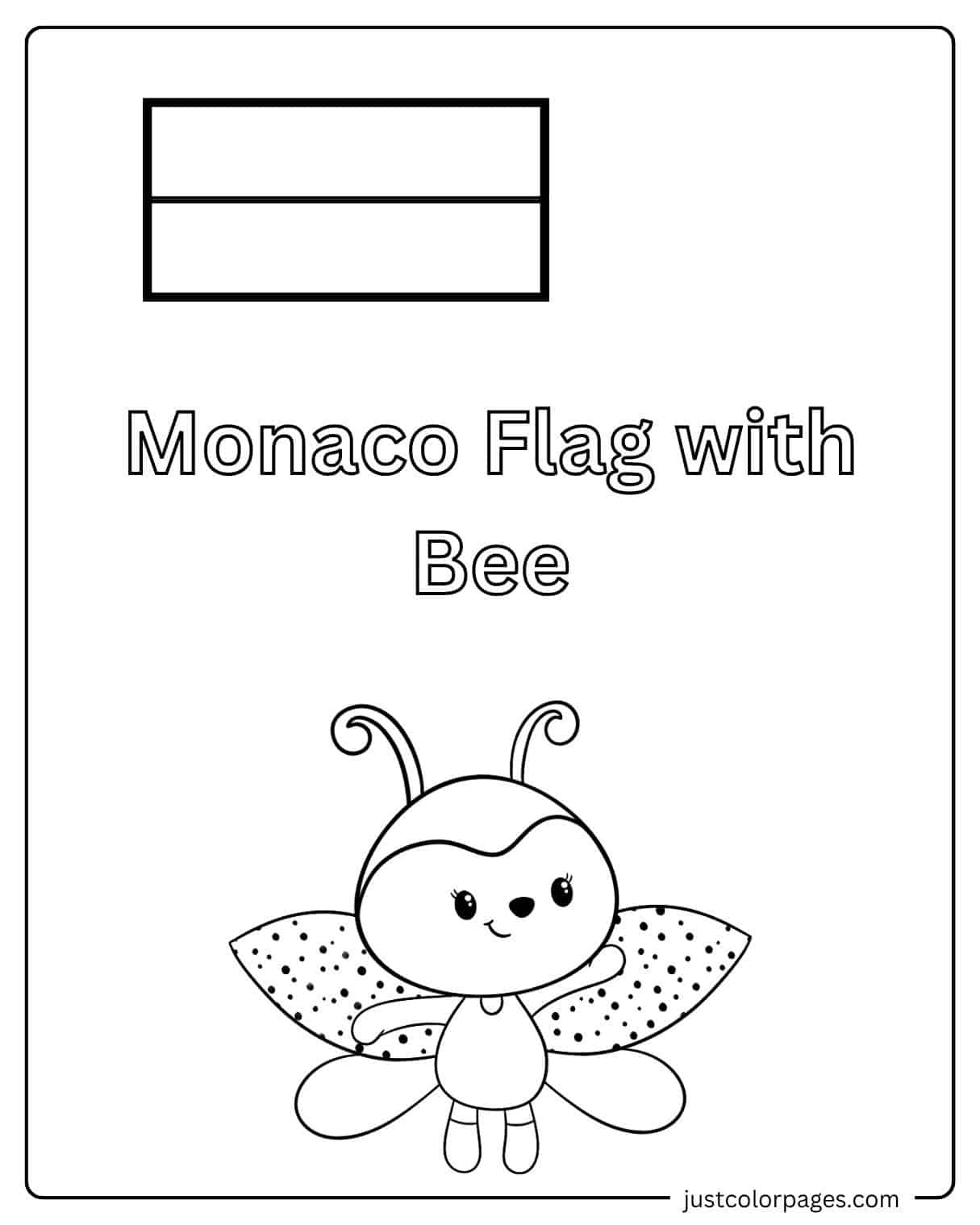 monaco flag coloring page monaco flag coloring page