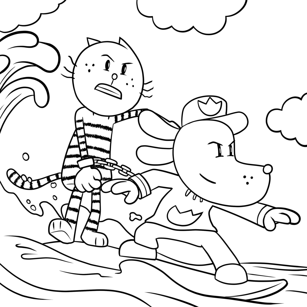5 Dog Man Coloring Pages TheToyZone 5 Dog Man Coloring Pages TheToyZone