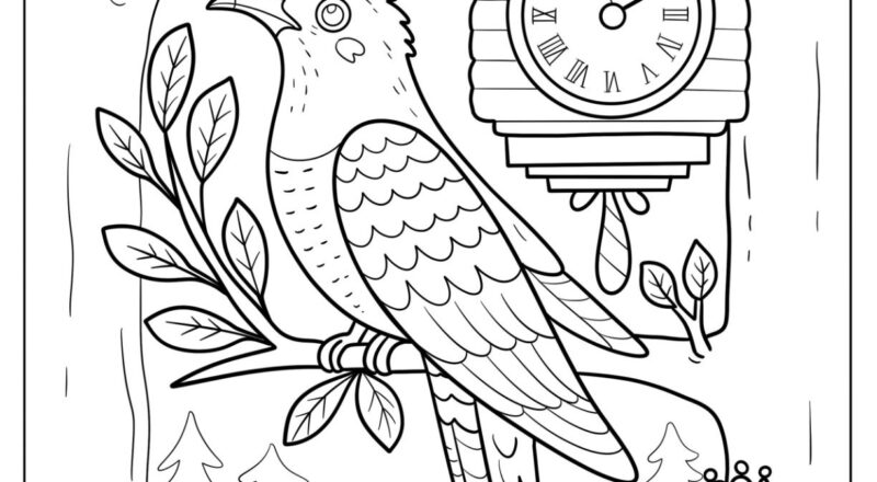 50 Bird Coloring Pages Free PDF Printables