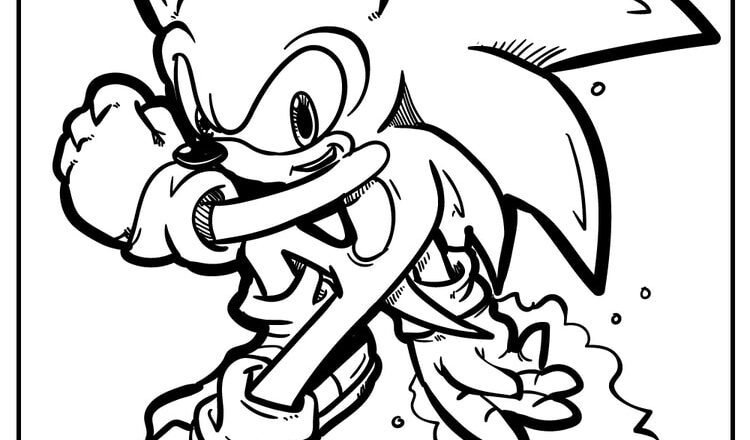 50 Sonic The Hedgehog Coloring Pages Free PDF Printables