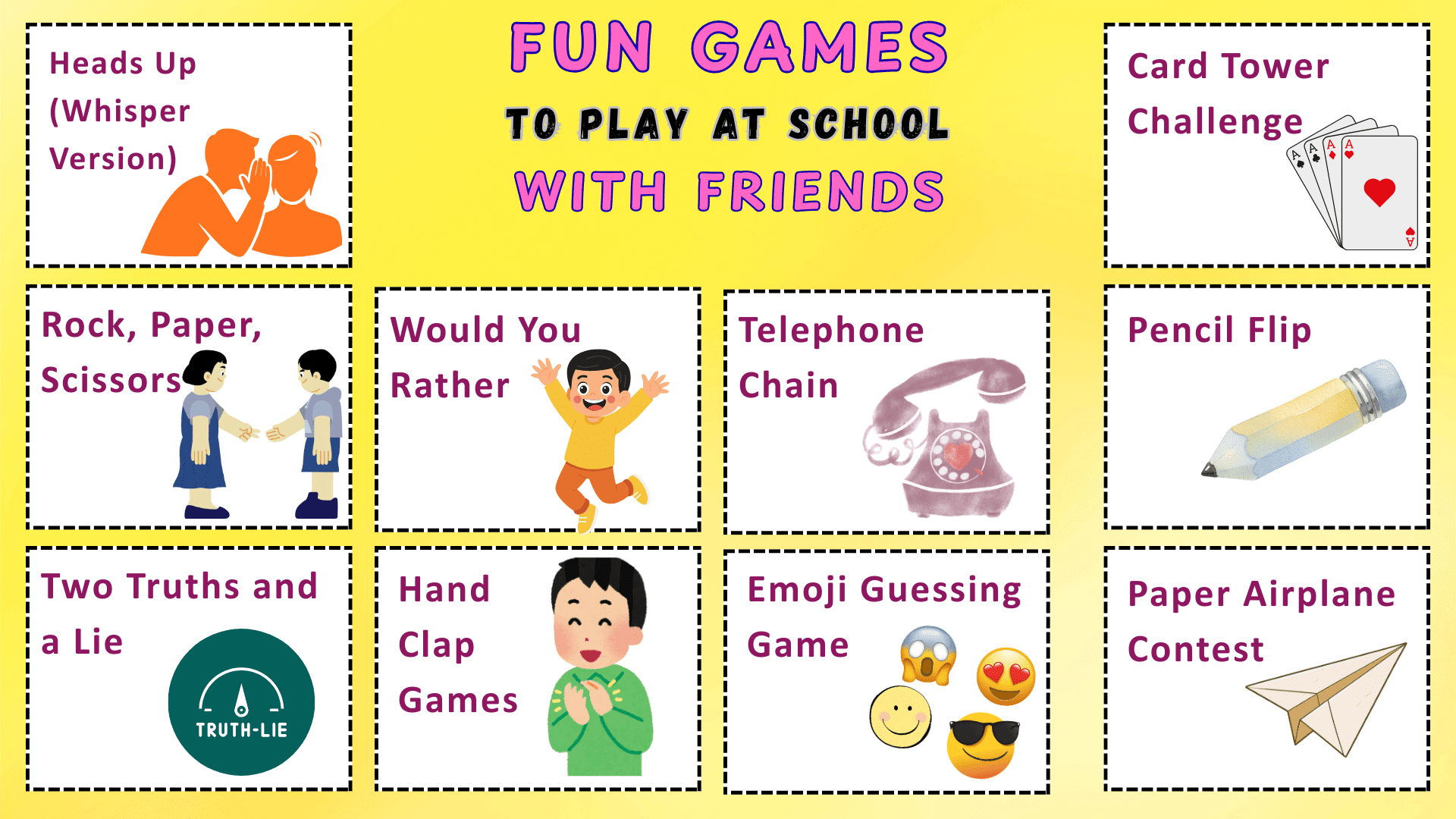 51 Fun Games To Play At School For Quick Breaks Holistic Moms