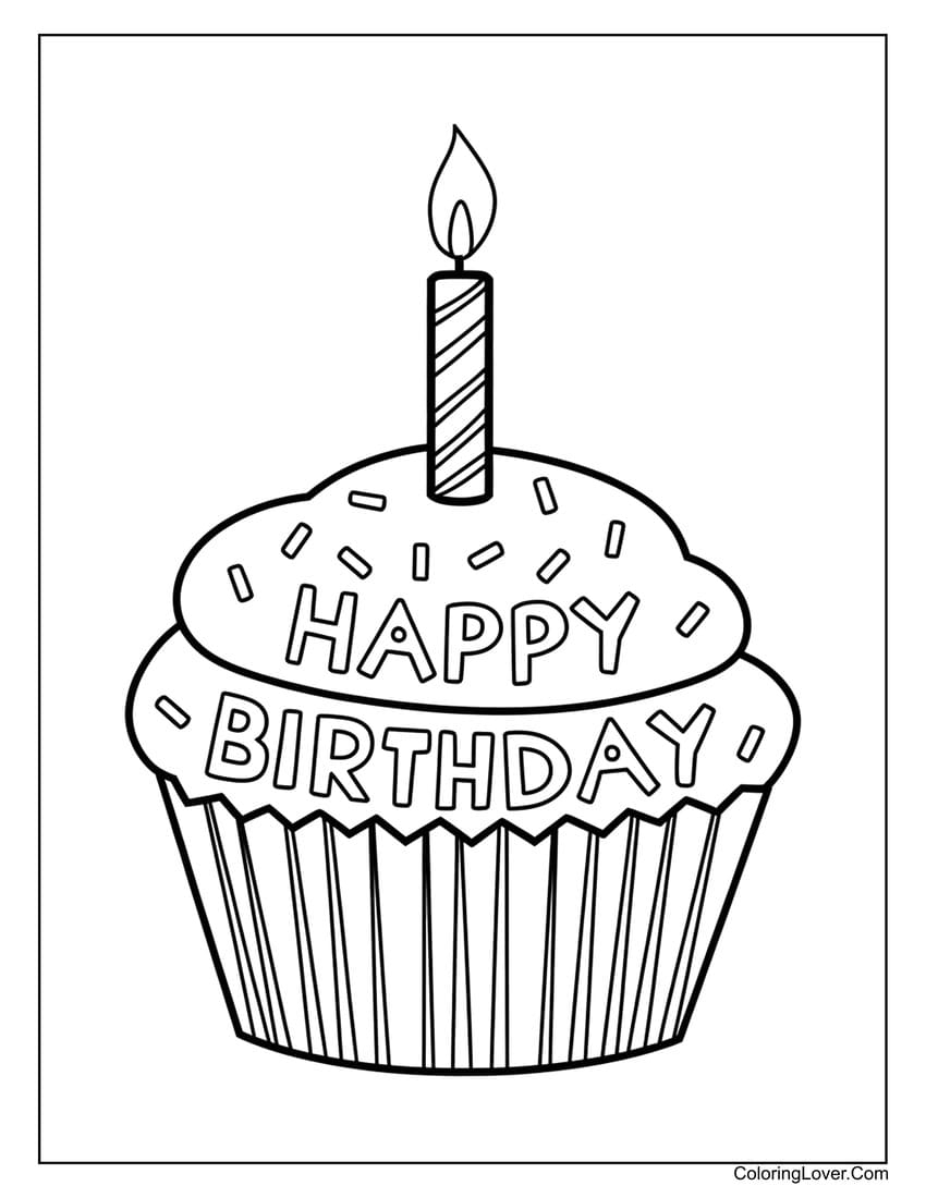 51 Happy Birthday Coloring Pages Free Printables For All Ages 51 Happy Birthday Coloring Pages Free Printables For All Ages