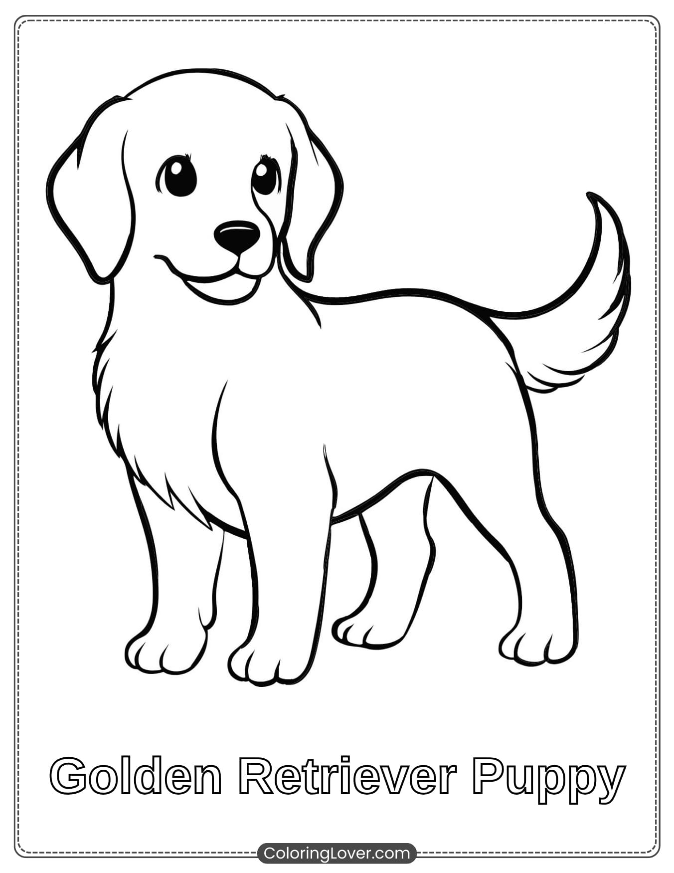 printable dog coloring pages