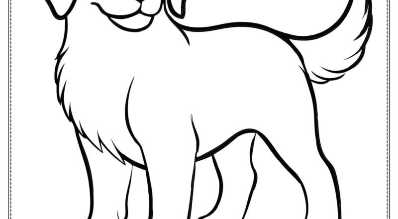 51 Puppy Coloring Pages Free Printables For All Ages