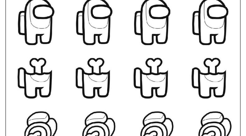 52 Among Us Coloring Pages Free PDF To Print Woo Coloring