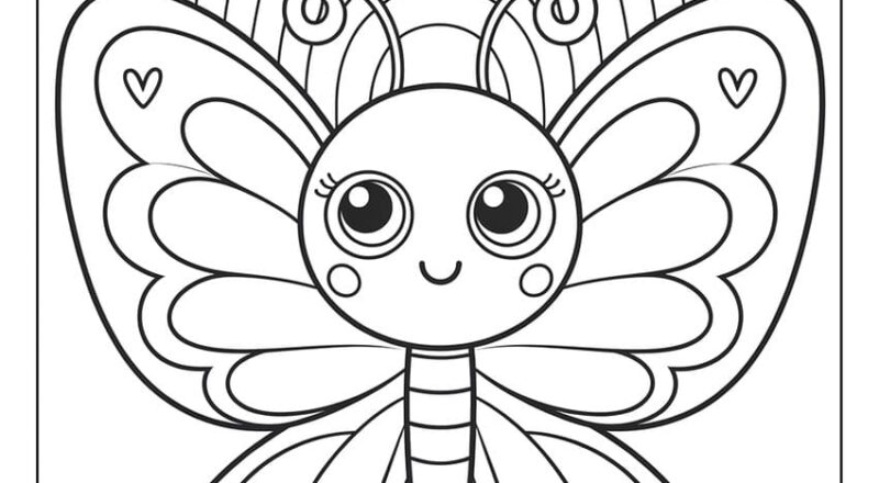 54 Butterfly Coloring Pages Free Printables For All Ages