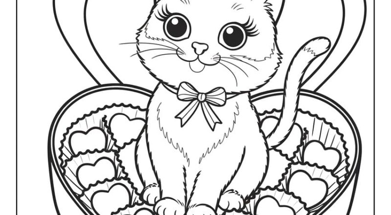 54 Cat Coloring Pages Free Printables For All Ages