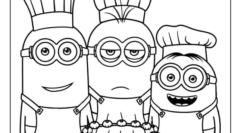 54 Minion Coloring Pages Free Printables For All Ages