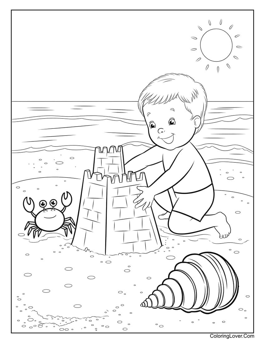 coloring pages summer