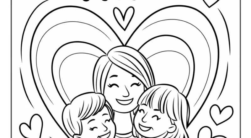 58 Mother s Day Coloring Pages Free To Print Smooth Draw