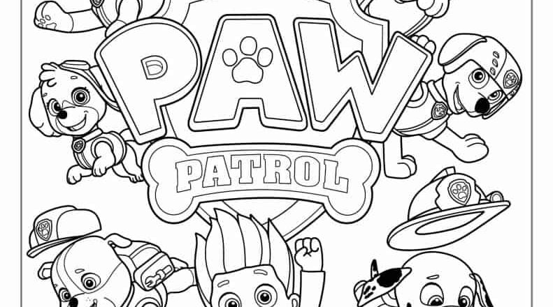 58 Paw Patrol Coloring Pages Free PDF Printables