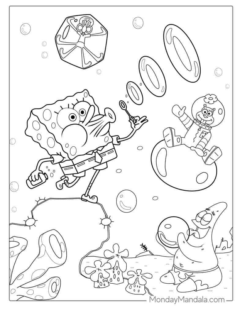 58 SpongeBob Coloring Pages Free PDF Printables 58 SpongeBob Coloring Pages Free PDF Printables