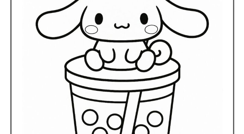 64 Cinnamoroll Coloring Pages Free Printables Smooth Draw