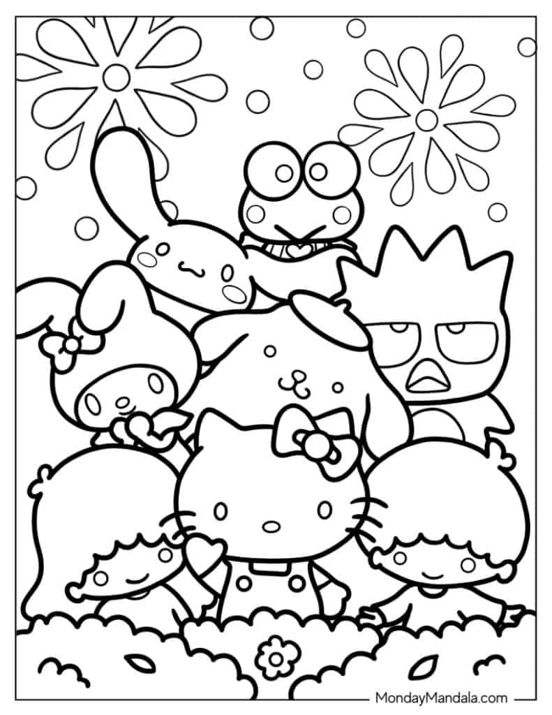 hello kitty printable coloring pages hello kitty printable coloring pages