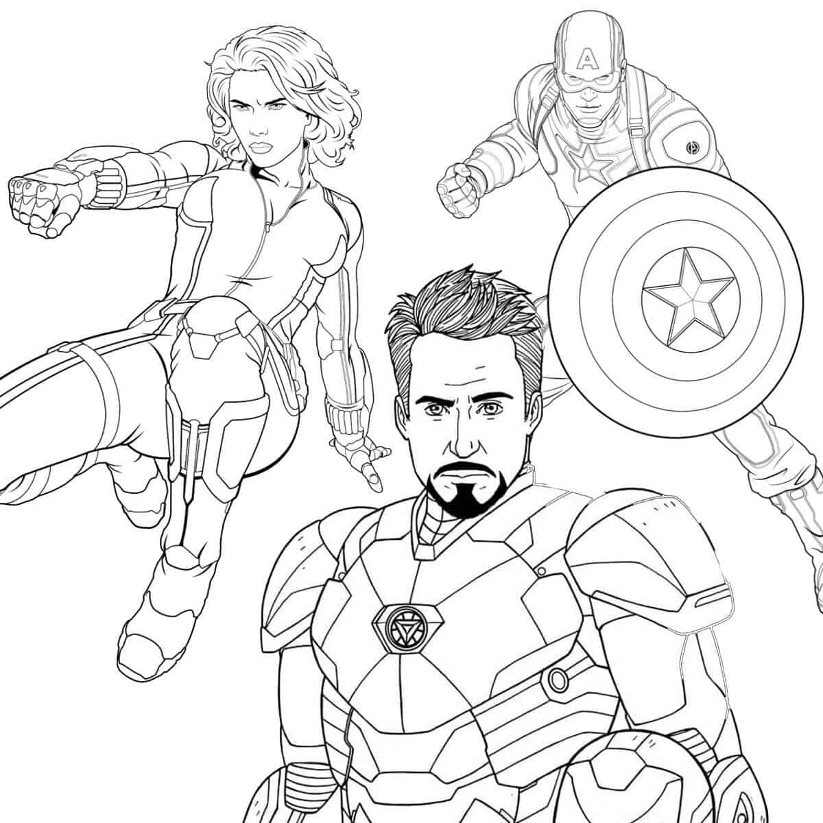 marvel comics coloring pages
