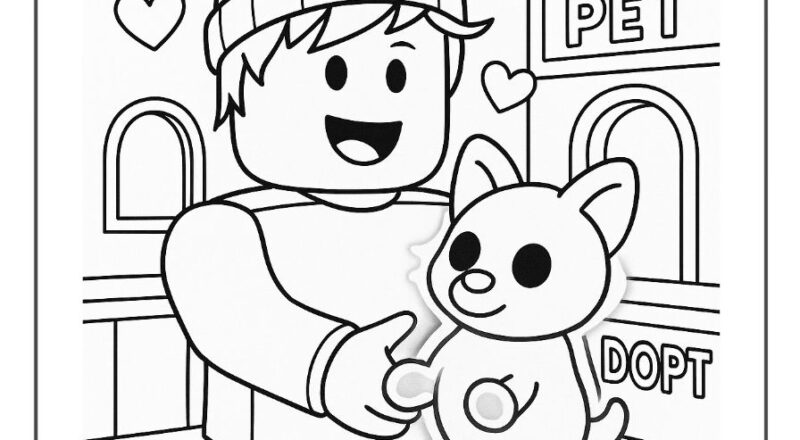 70 Roblox Coloring Pages For Kids Smooth Draw