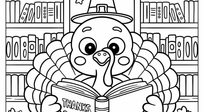 87 Thanksgiving Coloring Pages Free PDF Printables