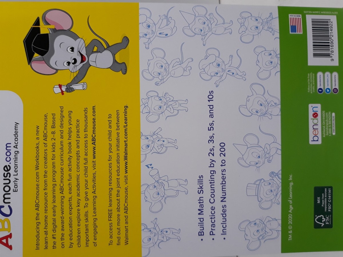 ABC Mouse Workbook Math More Numbers Ship Counting EBay ABC Mouse Workbook Math More Numbers Ship Counting EBay