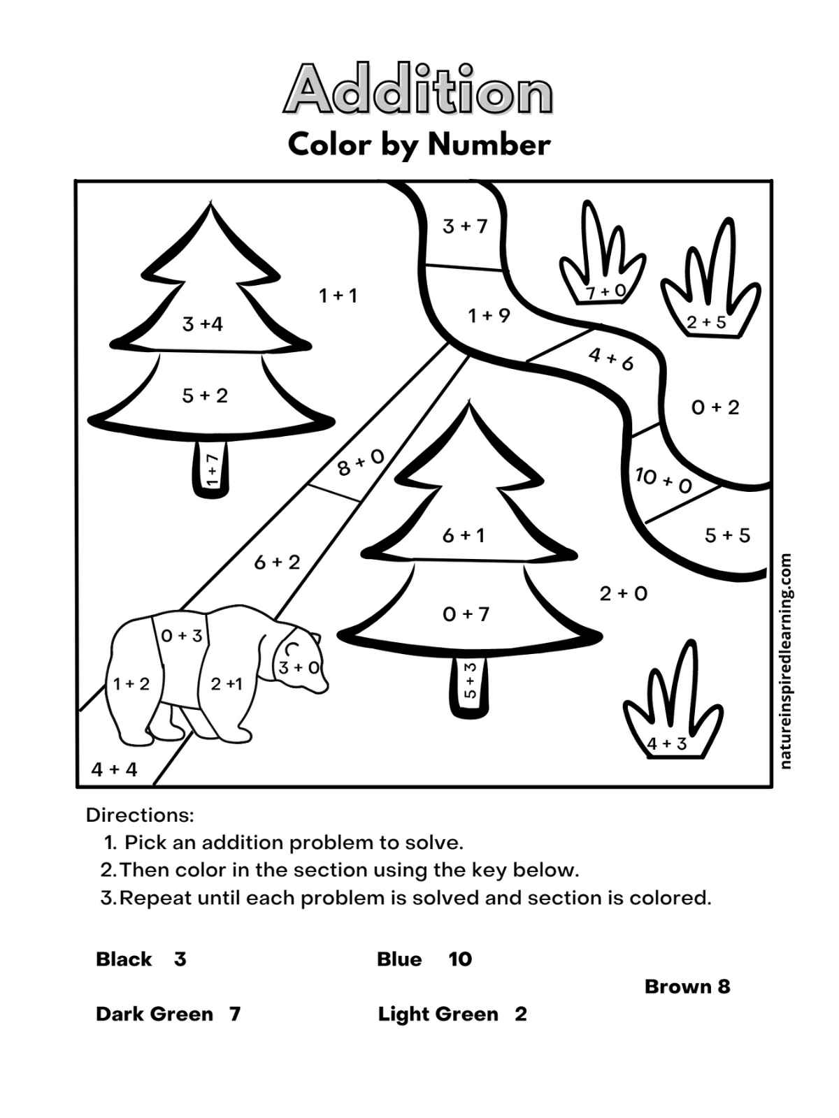color by math worksheets color by math worksheets