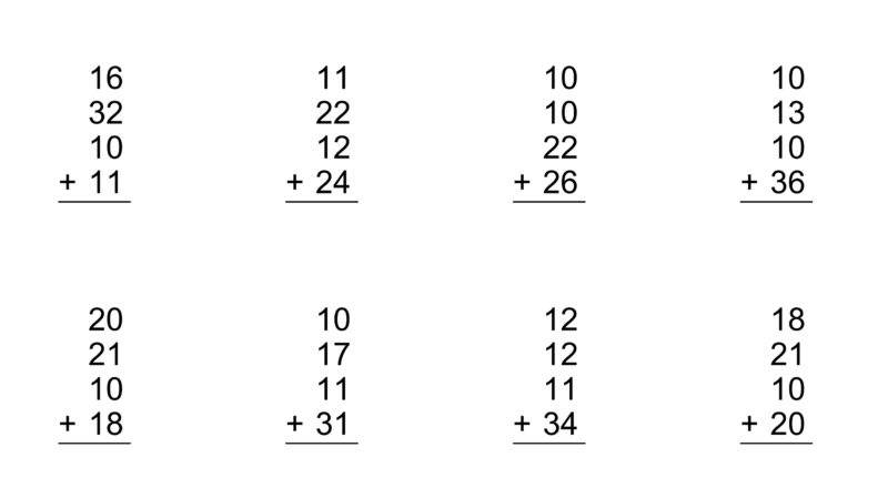 Addition Worksheets Dynamically Created Addition Worksheets