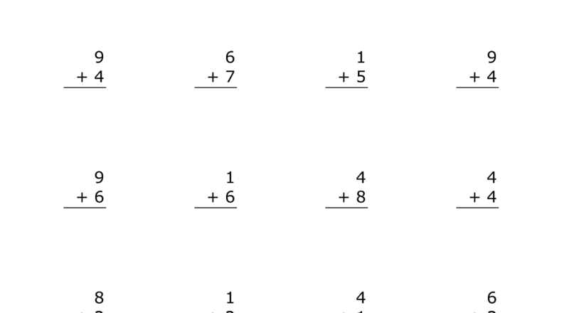 Addition Worksheets Free Printable Easy Math Problems Free Printables Lettering SVG Files Tools Apps