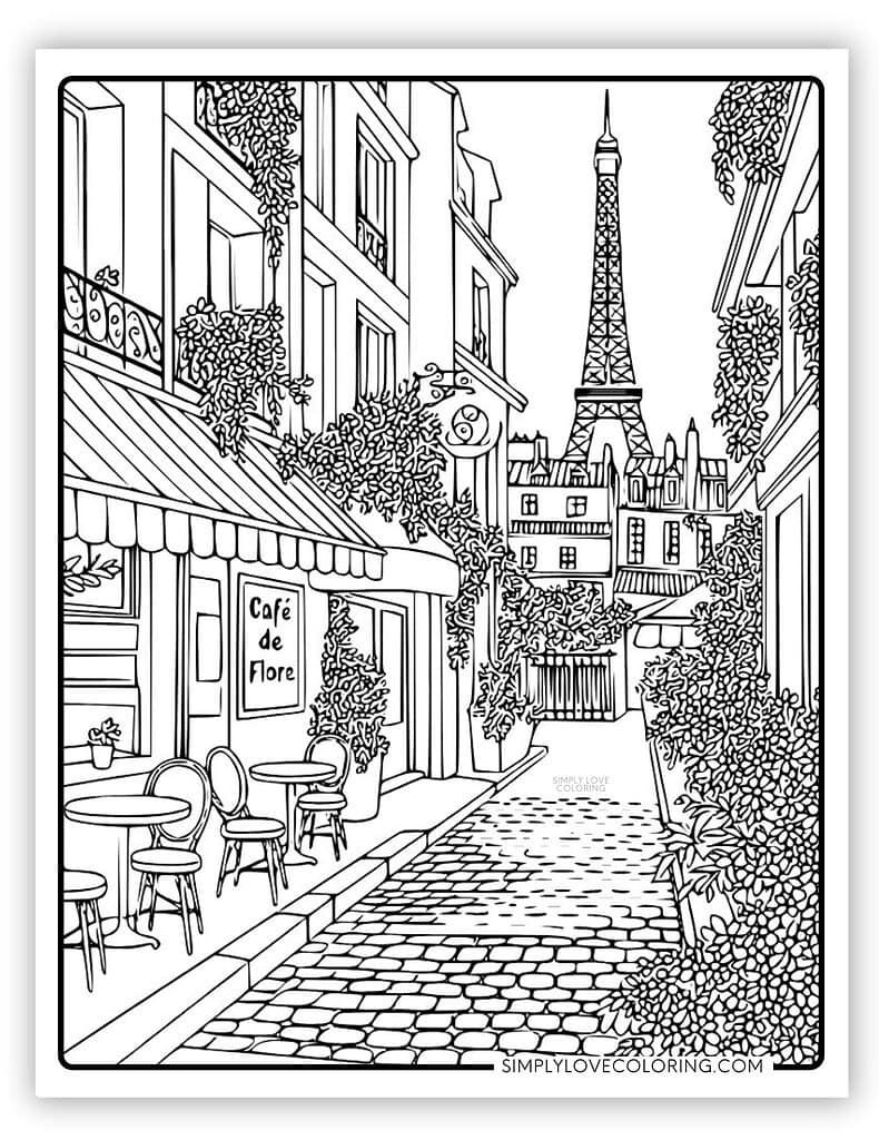 Aesthetic Coloring Pages Free PDF Printables Simply Love Coloring
