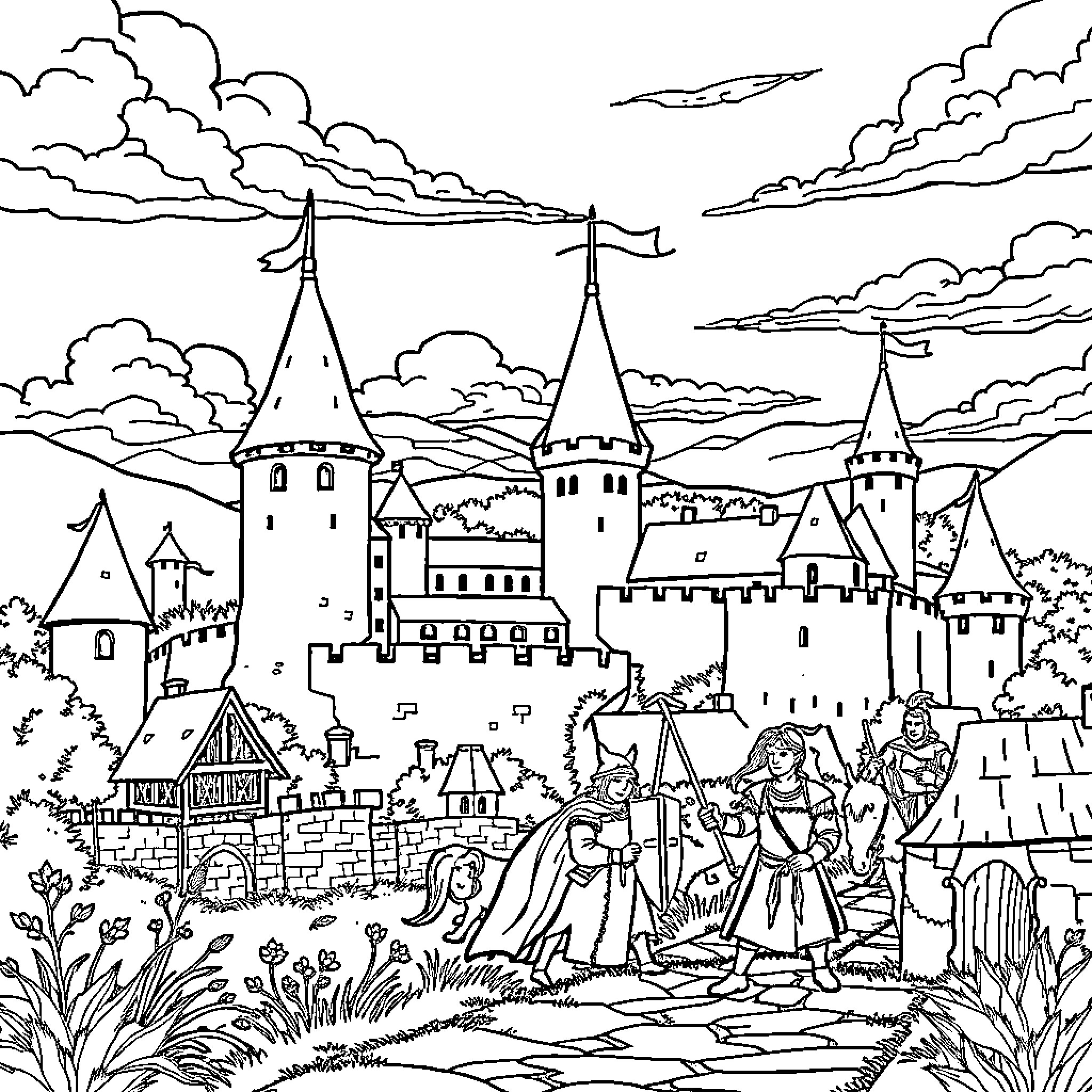 All Coloring Page Collection With Free Printable PDFs 